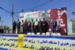 راهپیمایی بزرگ مردم مسجدسلیمان در حمایت از کودکان مظلوم غزه برگزار شد
