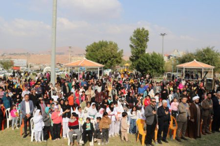 برگزاری جشن های نیمه شعبان در مناطق مختلف شهر مسجدسلیمان