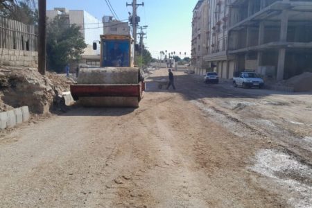تکمیل عملیات زیرسازی و تسطیح معابر شصت دستگاه منطقه دره اشکفت