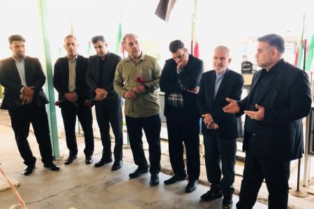 برگزاری آئین غبارروبی گلزار شهدای فاتحان قله ریشن