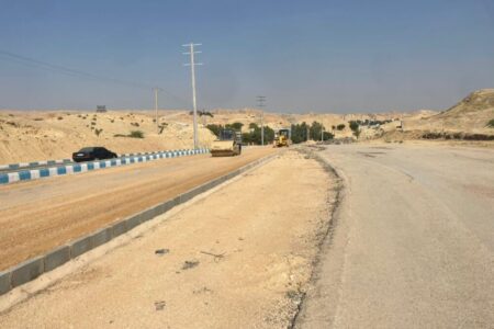 گام دوم تعریض و بهسازی محور حادثه‌خیز گلف با همت شهردار و معاونت امور زیربنایی شهرداری مسجدسلیمان