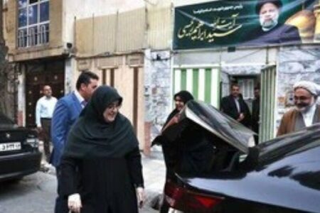 سخنگوی دولت به دیدار مادر شهید رییسی رفت سخنگوی دولت به دیدار مادر شهید رییسی رفت