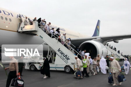 عزیمت ۳۲ هزار و ۶۶۰ زائر ایرانی به سرزمین وحی/ انجام ۱۳۴ پرواز عزیمت ۳۲ هزار و ۶۶۰ زائر ایرانی به سرزمین وحی/ انجام ۱۳۴ پرواز