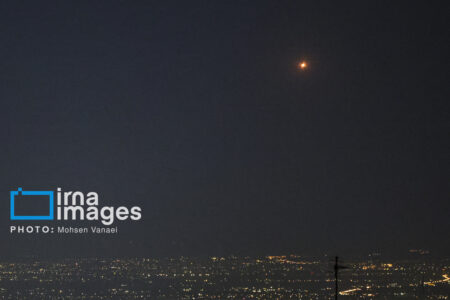 فعالیت پدافند هوایی در برخی نقاط تهران