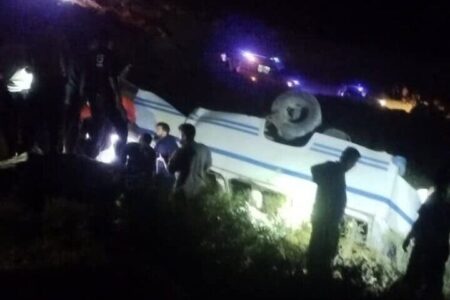 پیام تسلیت فرماندار لالی در پی جانباختن تعدادی از شهروندان در حادثه واژگونی مینی بوس