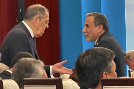 دیدار عراقچی با لاوروف