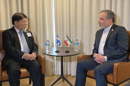 دیدار عراقچی با وزیر امور خارجه نیکاراگوئه دیدار عراقچی با وزیر امور خارجه نیکاراگوئه