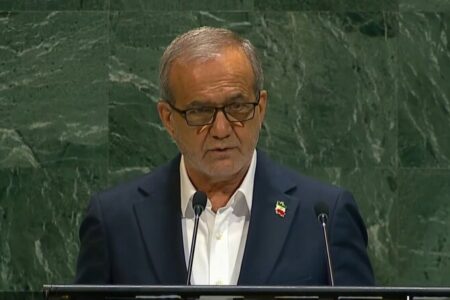 دیدار پزشکیان و رئیس شورای اروپایی در نیویورک دیدار پزشکیان و رئیس شورای اروپایی در نیویورک