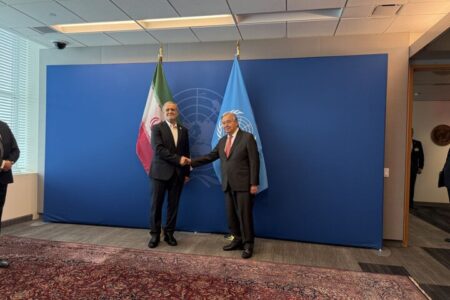 پزشکیان با دبیرکل سازمان ملل متحد دیدار کرد پزشکیان با دبیرکل سازمان ملل متحد دیدار کرد