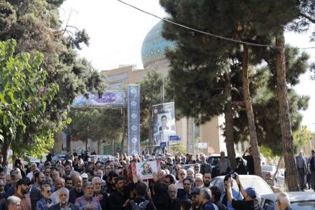 آیین تشییع پیکر سردار افشار برگزار شد آیین تشییع پیکر سردار افشار برگزار شد