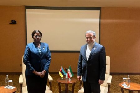 دیدار وزیر امور خارجه موزامبیک با وزیر امور خارجه جمهوری اسلامی ایران دیدار وزیر امور خارجه موزامبیک با وزیر امور خارجه جمهوری اسلامی ایران