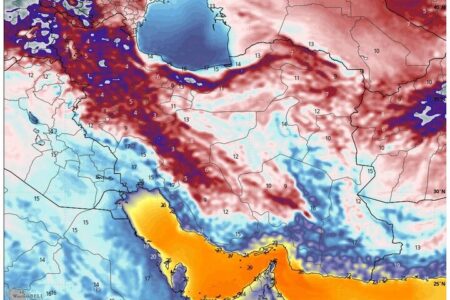 تداوم سرمای شبانه در ۵ مرکز استان تداوم سرمای شبانه در ۵ مرکز استان
